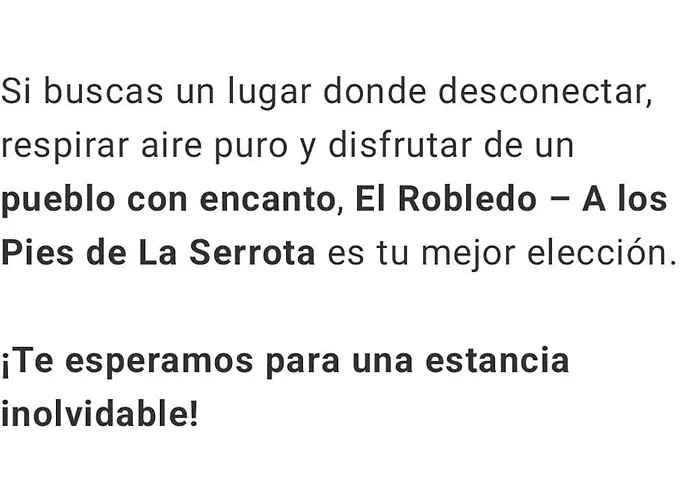 El Robledo